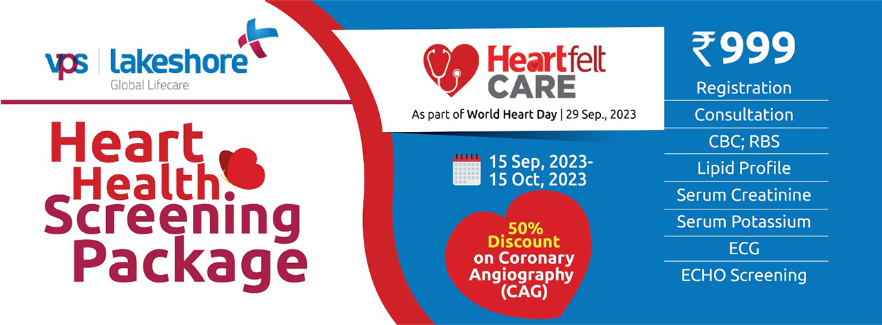 Heart health screening package