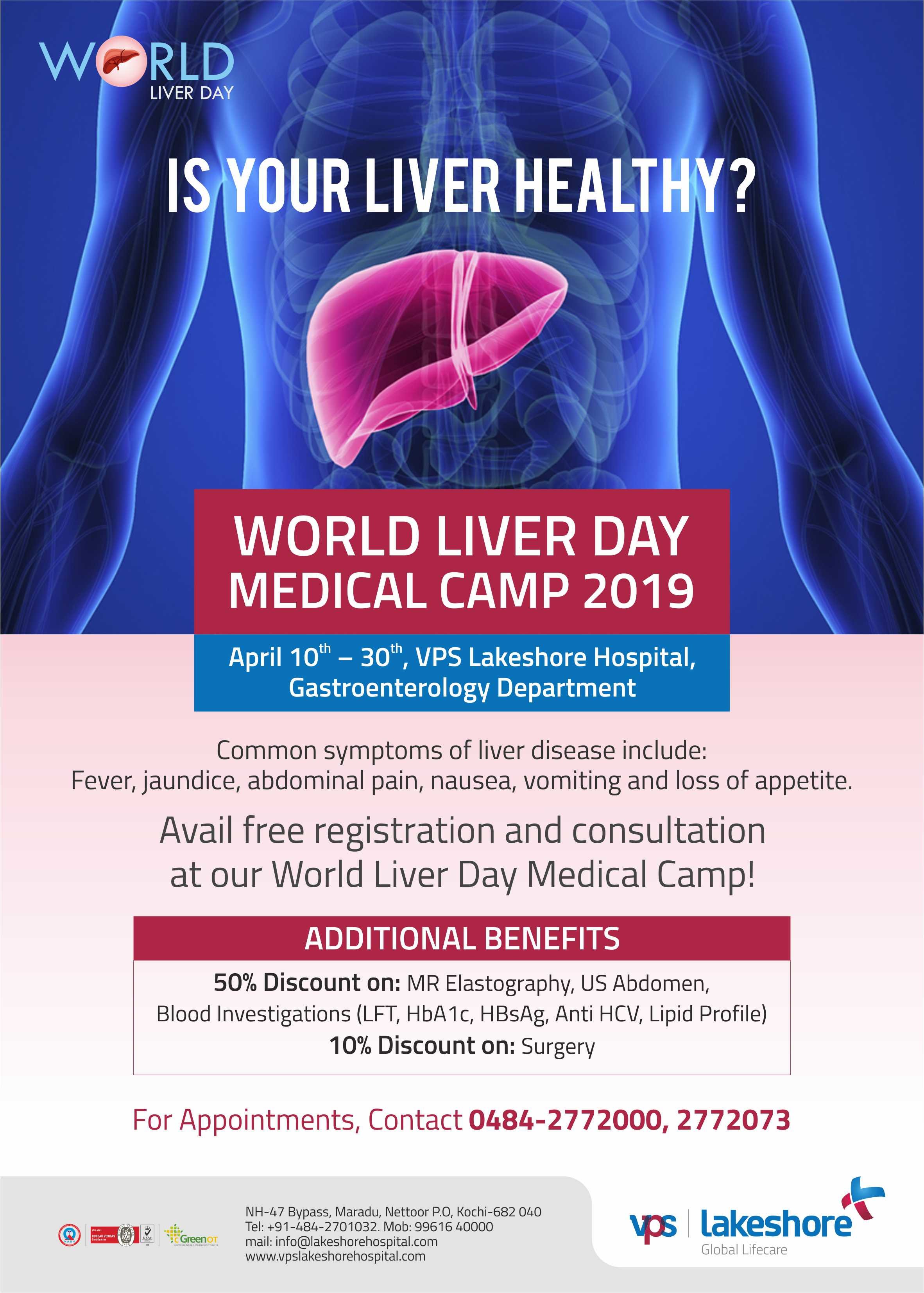 World Liver Day Medical Camp 2019